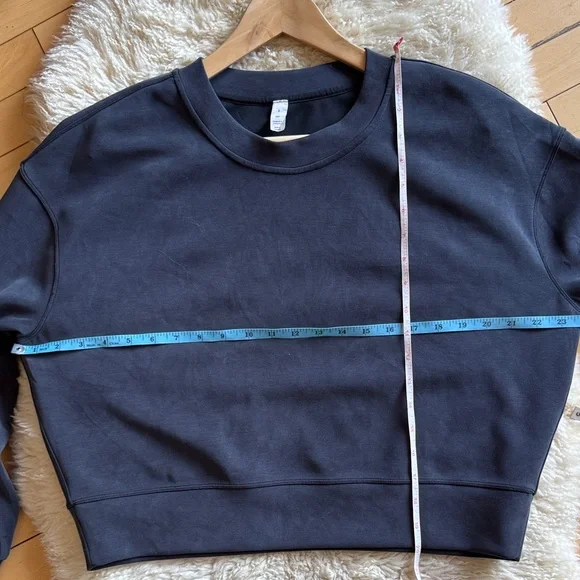 Lululemon Softstreme Oversized Cropped Crewneck Pullover - Picture 6 of 11